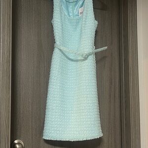 NWT Kate Spade Belted Tweed Dress 🩵